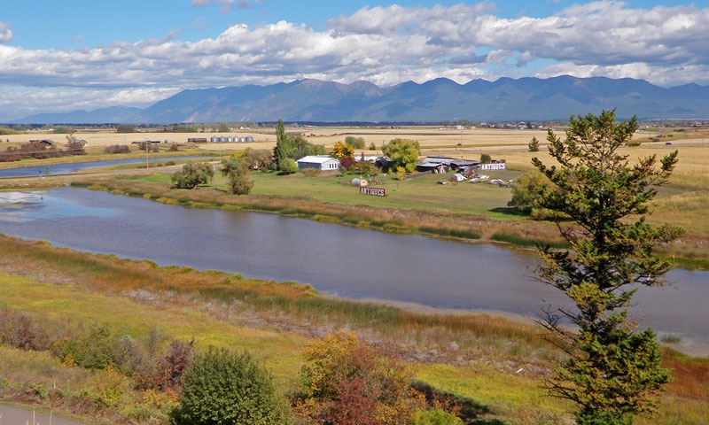 Overlooking Flathead Valley near Kalispell