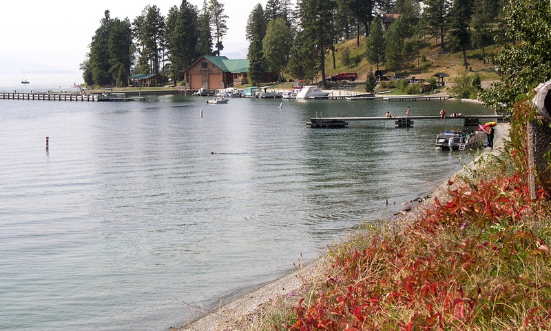 Bigfork Big Fork Montana Bay Flathead Lake